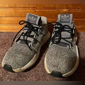 Men’s Grey Adidas 4D Run 1.0 Tennis Shoes